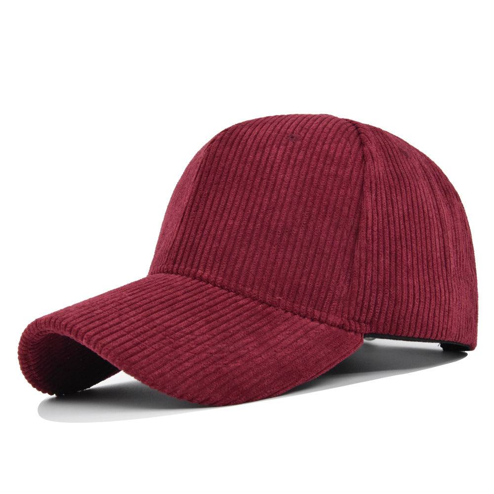 Fashion Corduroy All-matching Peaked Cap MenProduct information:Fabric name: CottonColor: CL724-1 Black, CL724-2 wine red, CL724-3 Navy blue, CCL724-4 Brown, CL724-5 pink, CL724-6 Blue, CL724-7 dark green, CL7Fashion Corduroy All-matchingZenvyMarket