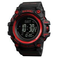 Men's multifunctional outdoor sports calendar watch with compass and shock-resistant design