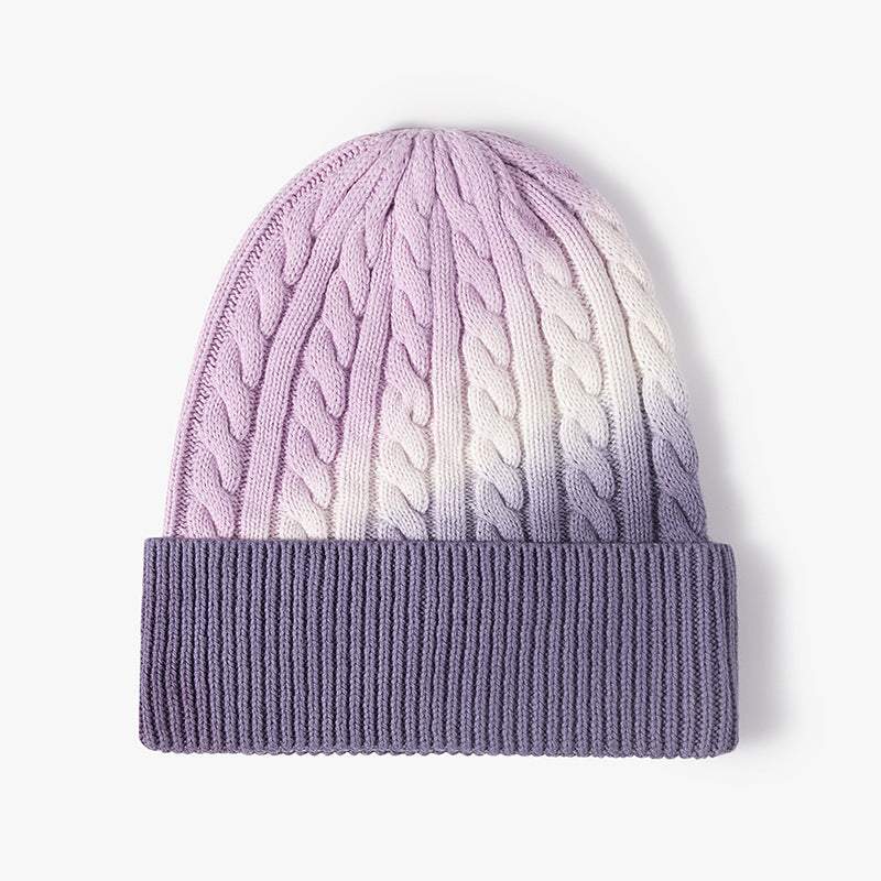 Outdoor Windproof Warm Fashion Tie-dyed Knitted HatProduct information:Processing Technology: Jacquard Fabric name: acrylic Color: Black gray, black khaki, khaki beige, sky blue, pink purple Crown style: Dome Main faOutdoor Windproof WarmZenvyMarket