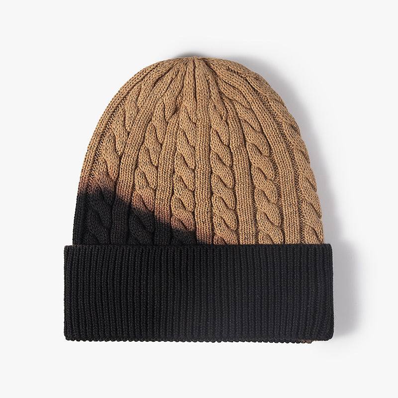 Outdoor Windproof Warm Fashion Tie-dyed Knitted HatProduct information:Processing Technology: Jacquard Fabric name: acrylic Color: Black gray, black khaki, khaki beige, sky blue, pink purple Crown style: Dome Main faOutdoor Windproof WarmZenvyMarket