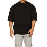Leisure Running Loose Solid Color Short SleeveProduct information:Pattern: solid colorSize: M,L,XL,XXL,XXXLApplication Scope: running, fitness equipment, health massage, fitness and bodybuilding, chess and card Leisure Running LooseZenvyMarket